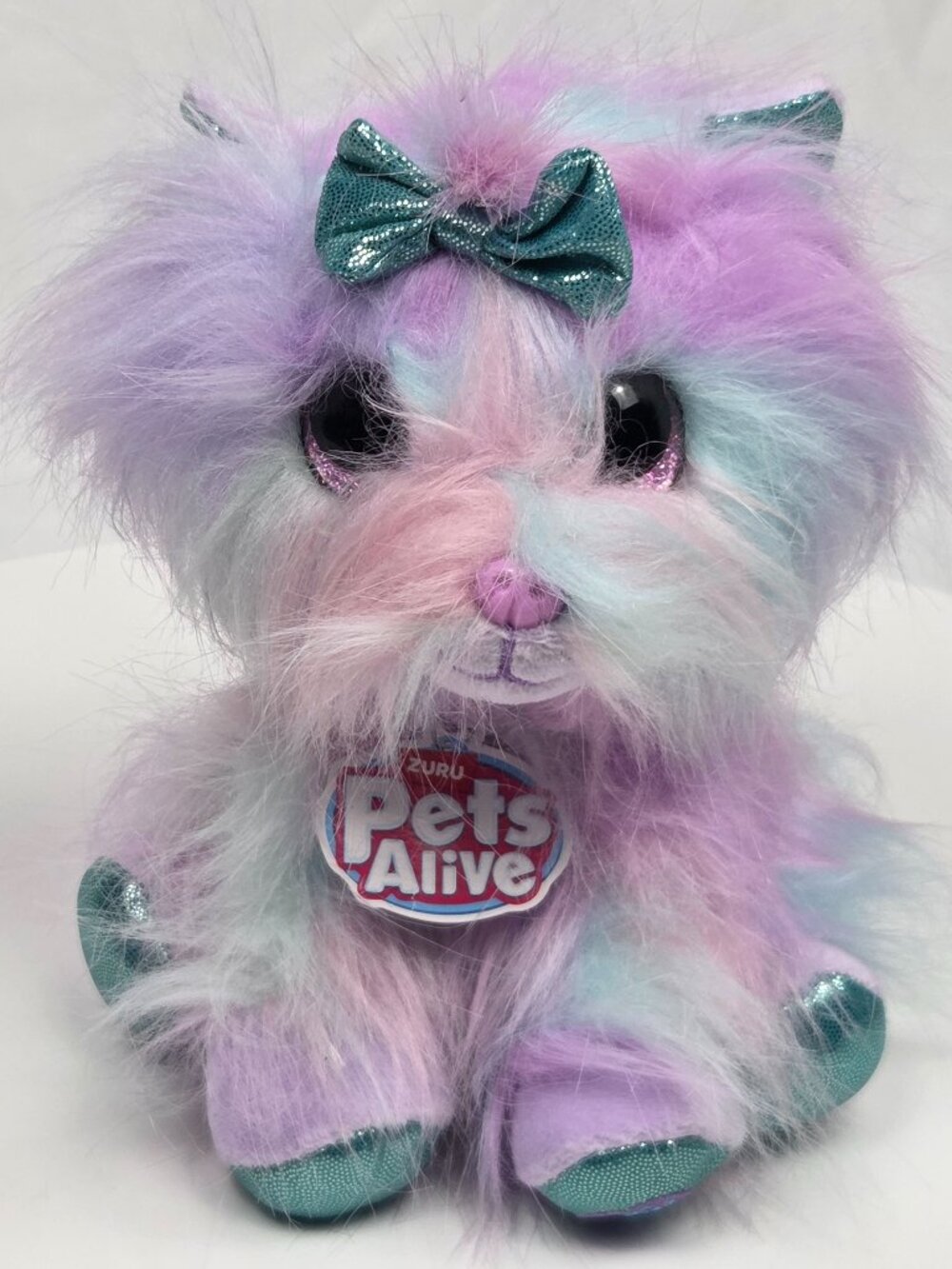 ZURU PETS ALIVE Multicolor DOG PUPPY With Tag Works Barks Whines Pants 6"